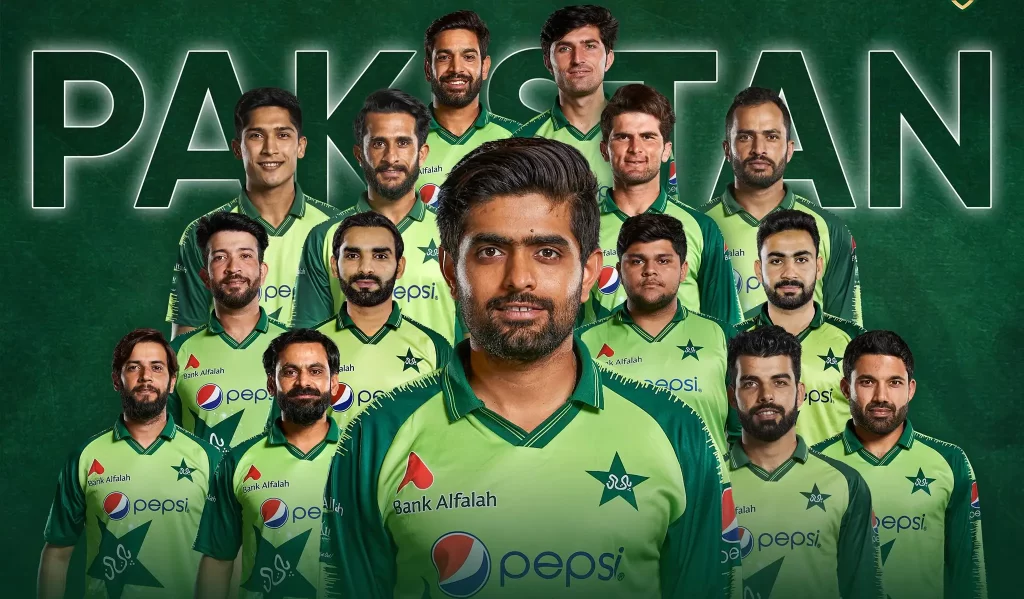 Today Pakistan Cricket Team Players List